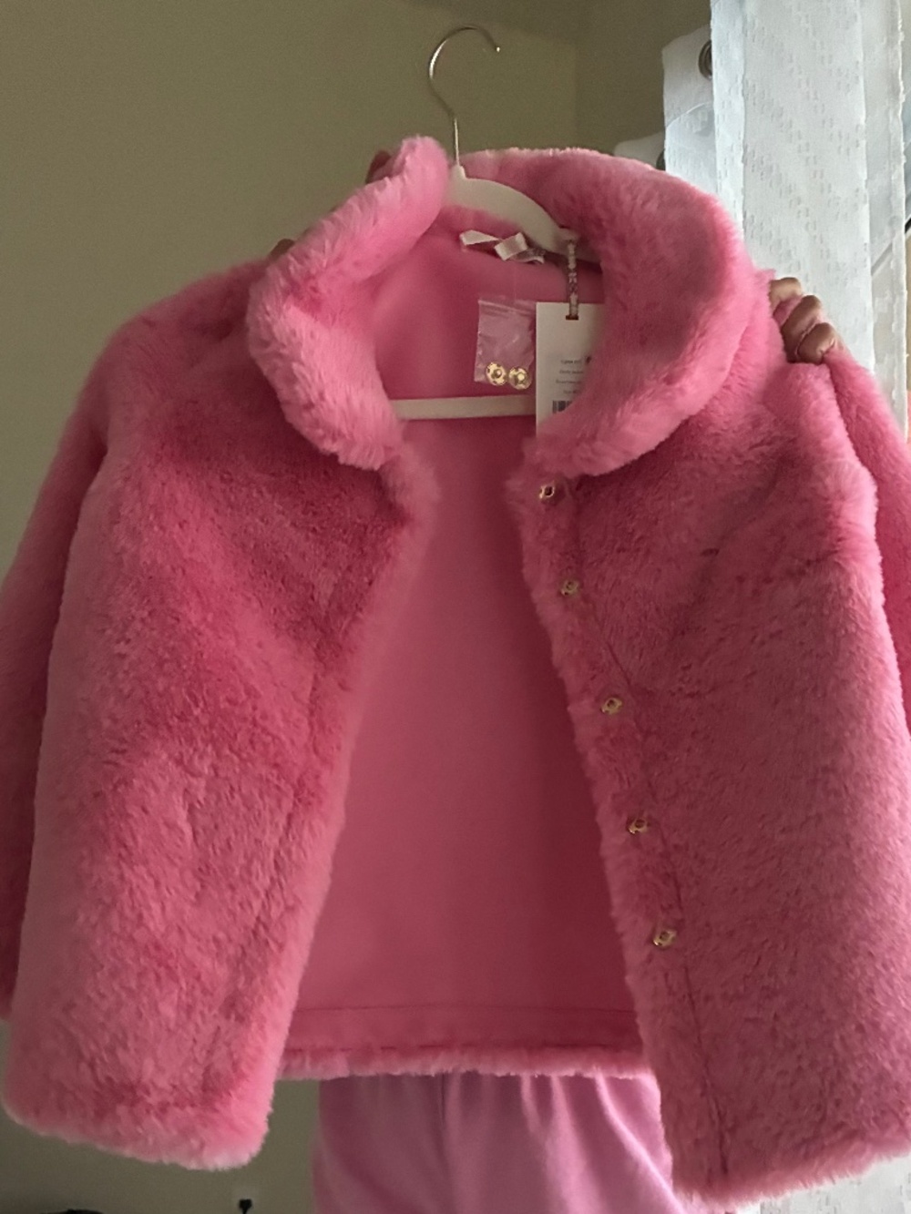 LoveShackFancy Girls Enola Jacket